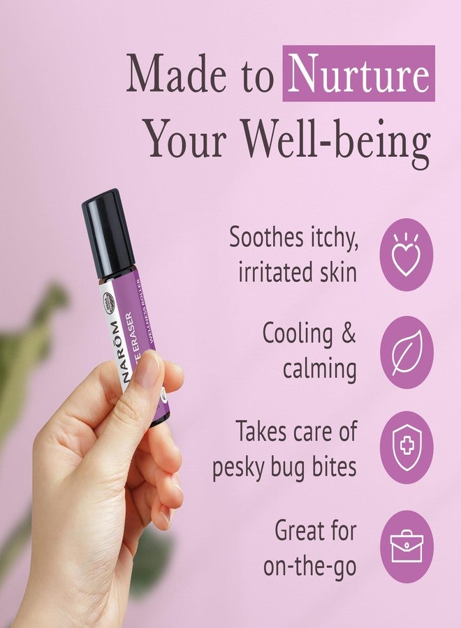 Pranarom - Bug Bite Eraser Roller Wellness Blend - 8ml - Essential Oil Wellness Blend - Outdoor Adventures, Fast-Acting, Organic, Easy Application - Camping, Perfect for Outdoors - Image 4